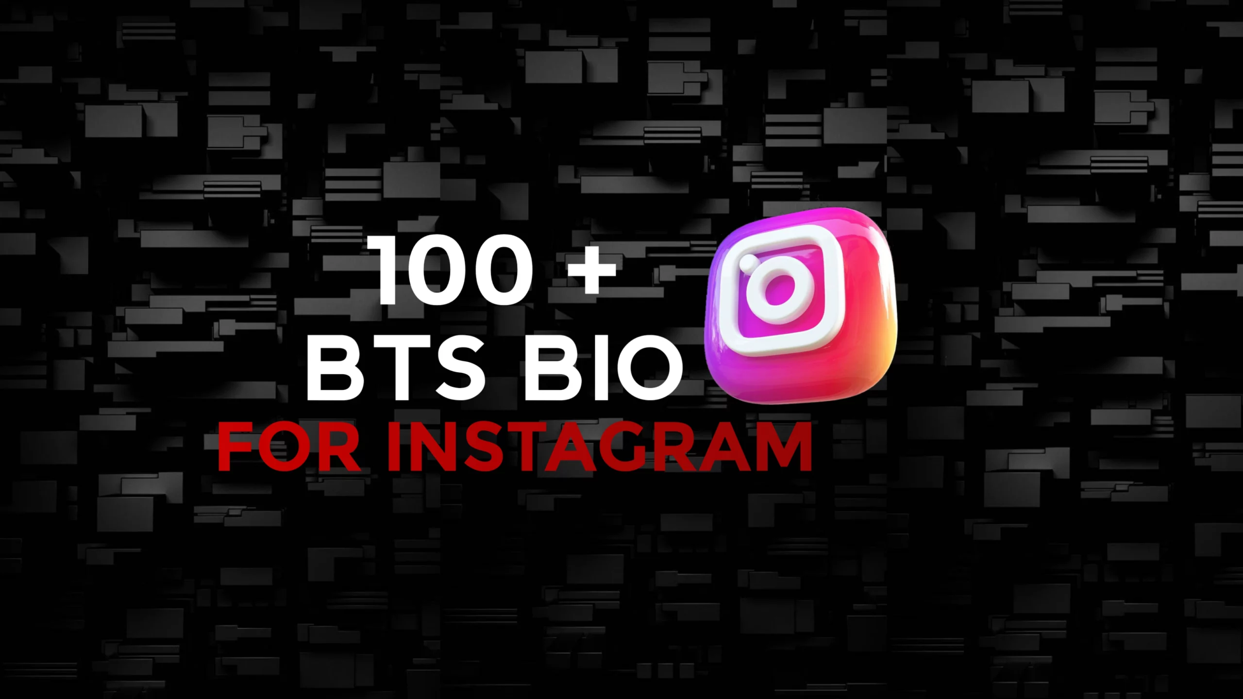 Instagram Bio For BTS Army Girl In English ~ Bio For Bts Fanpage