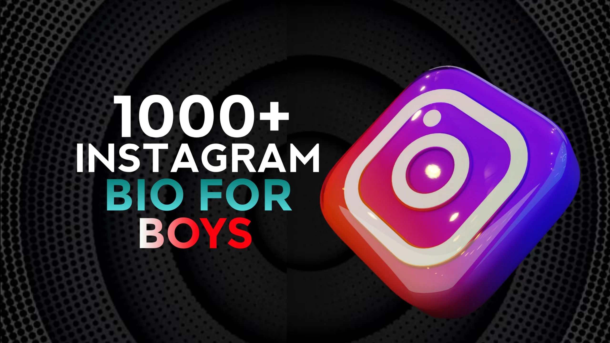 1000+ Instagram Bio Ideas For Boys 2024 & Attitude Bio for Boys Copy