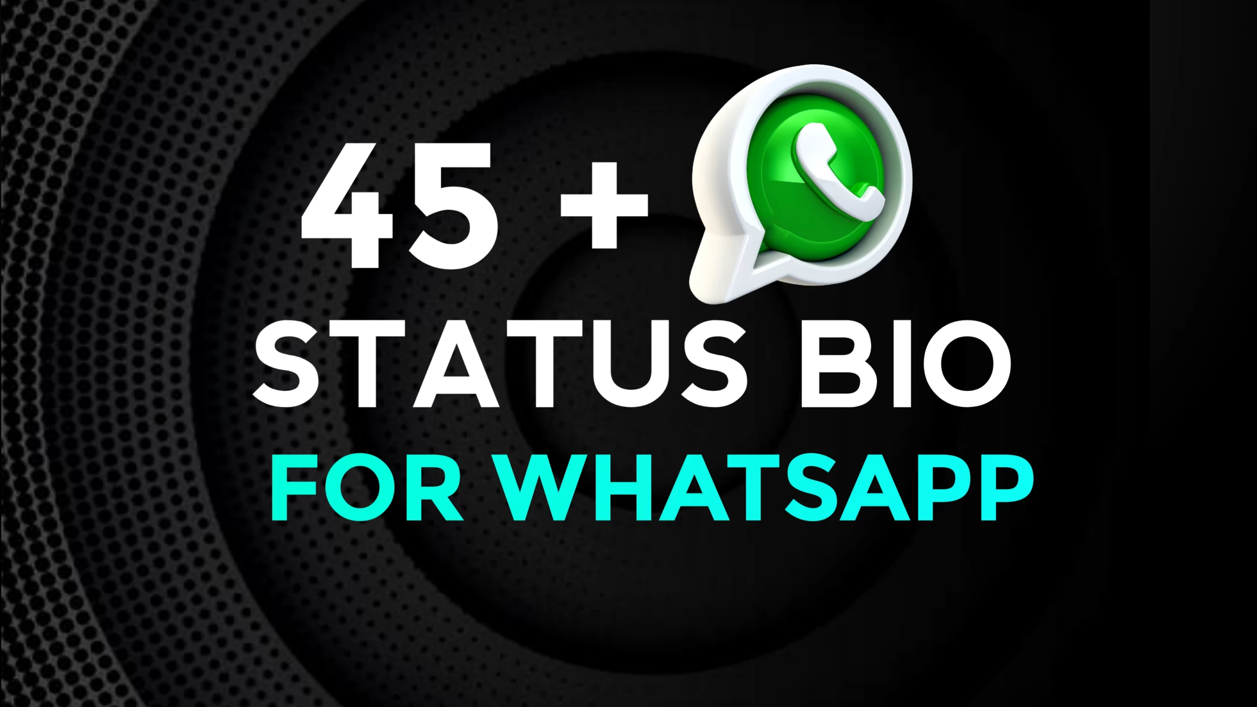 45+ Whatsapp Bio Status In English Copy & Paste