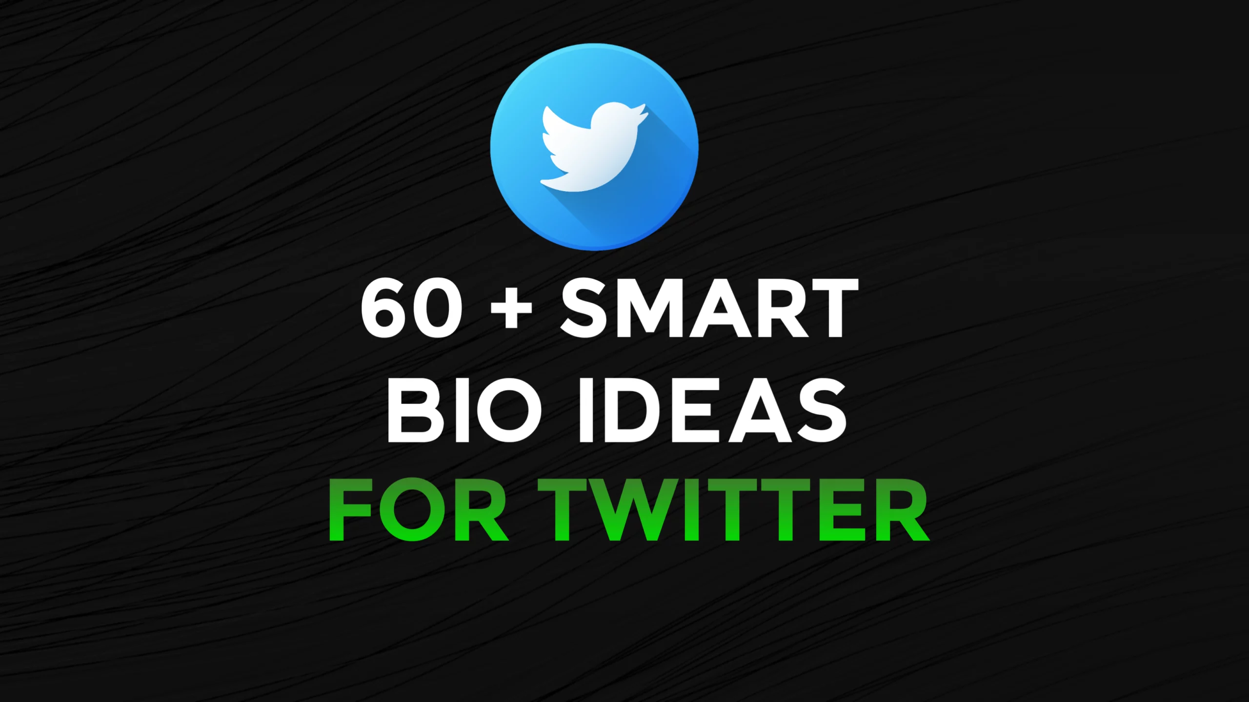 60+ Smart Bio For Twitter Ideas That Different From Others