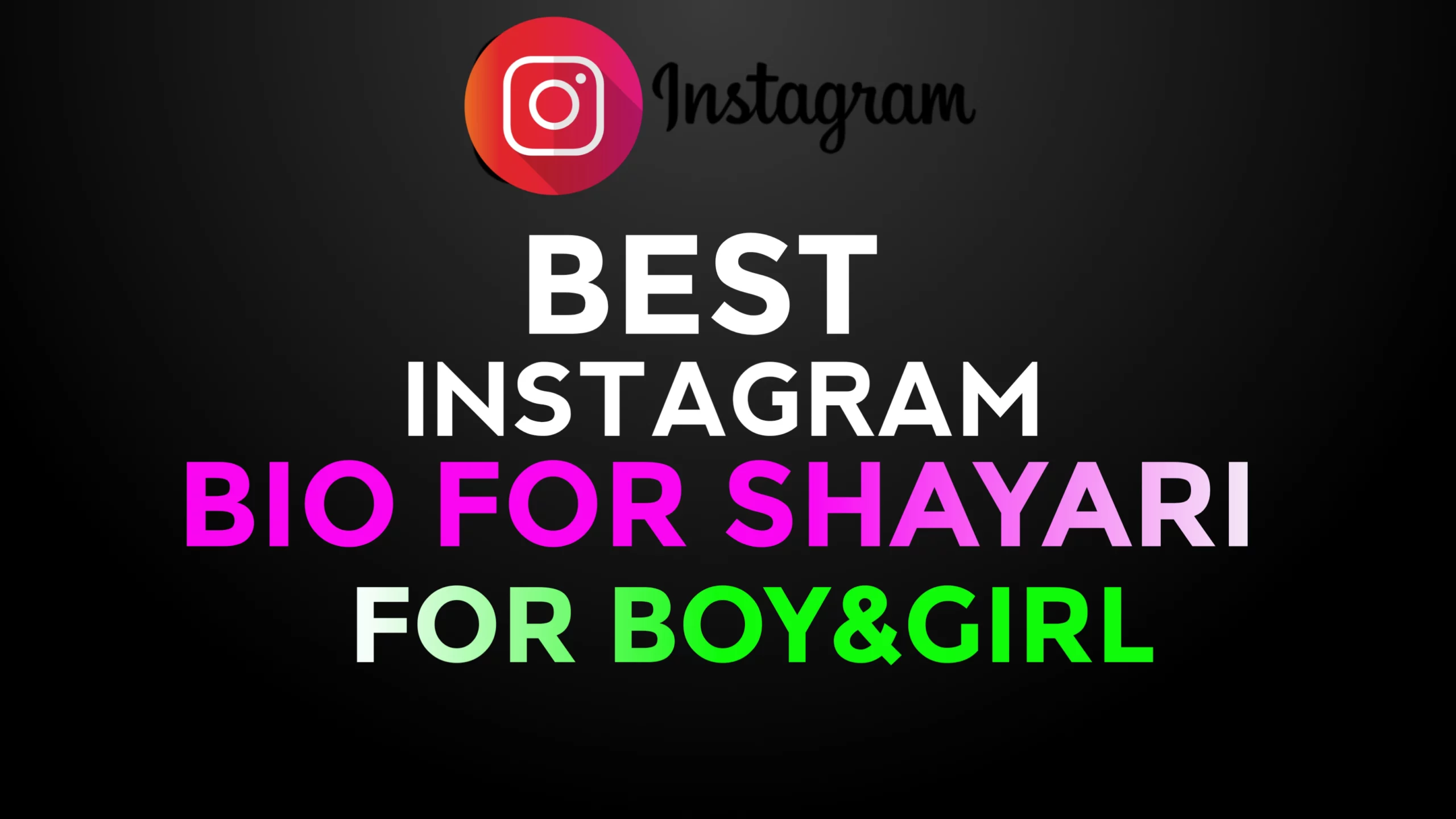 Epic Instagram Bio Shayari Attitude Boy & Bio For Shayari Page