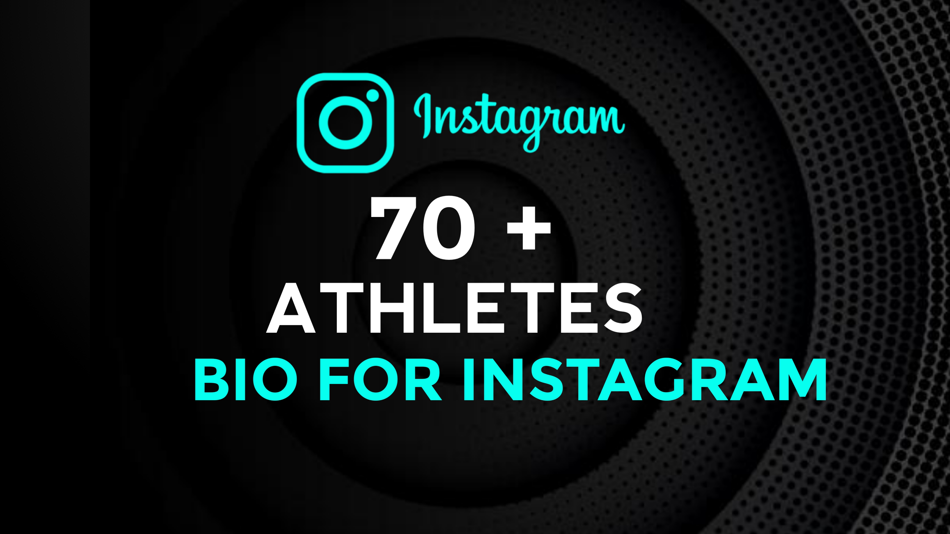 Creative and Cool 70+ Athlete Instagram Bio Ideas Copy and Paste