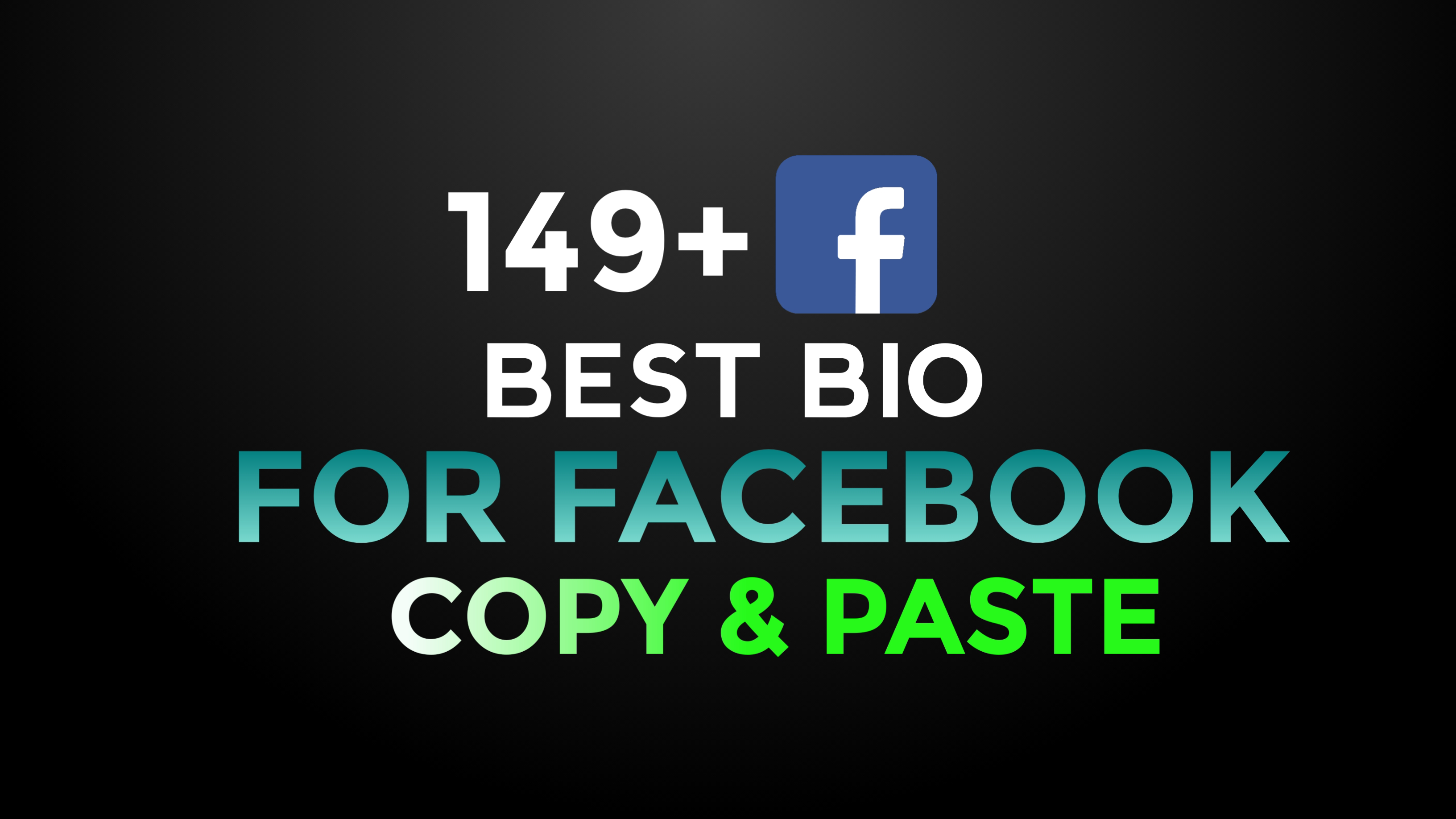 149+ Best Bio For Facebook To Make Profiles Attractive