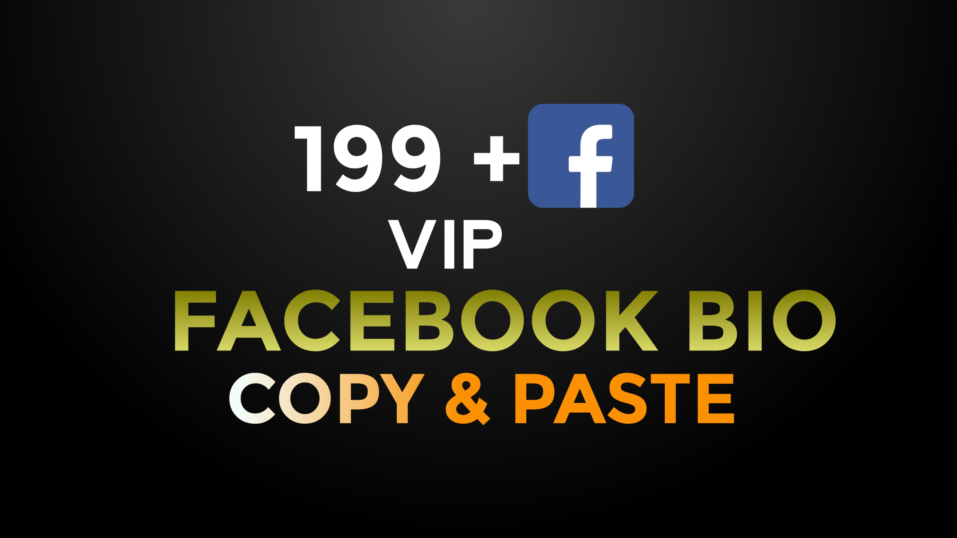 199+ Vip Facebook Account Bio Attitude Boys & Girls