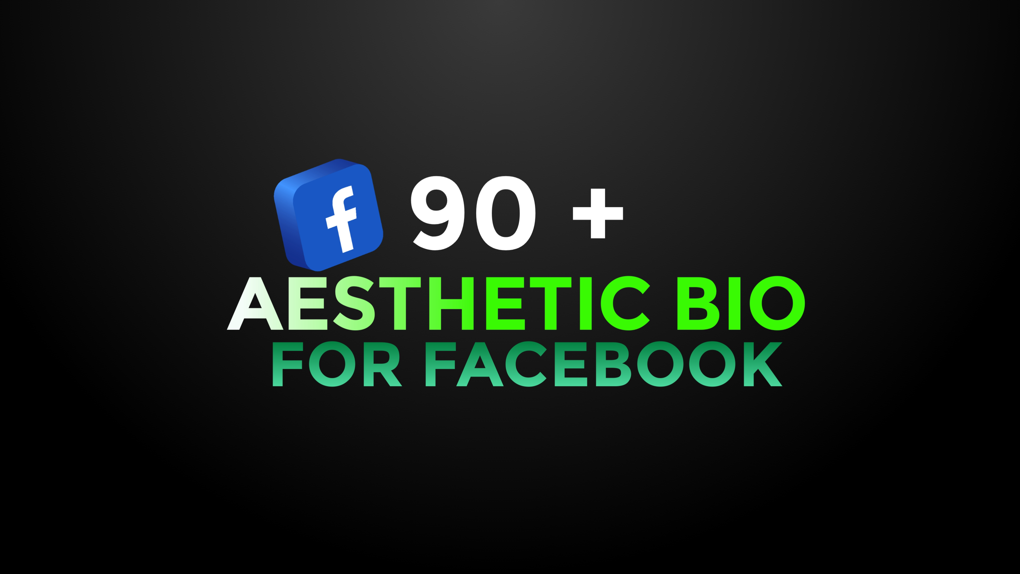 90 Perfect Aesthetic Bio For Facebook Copy Paste
