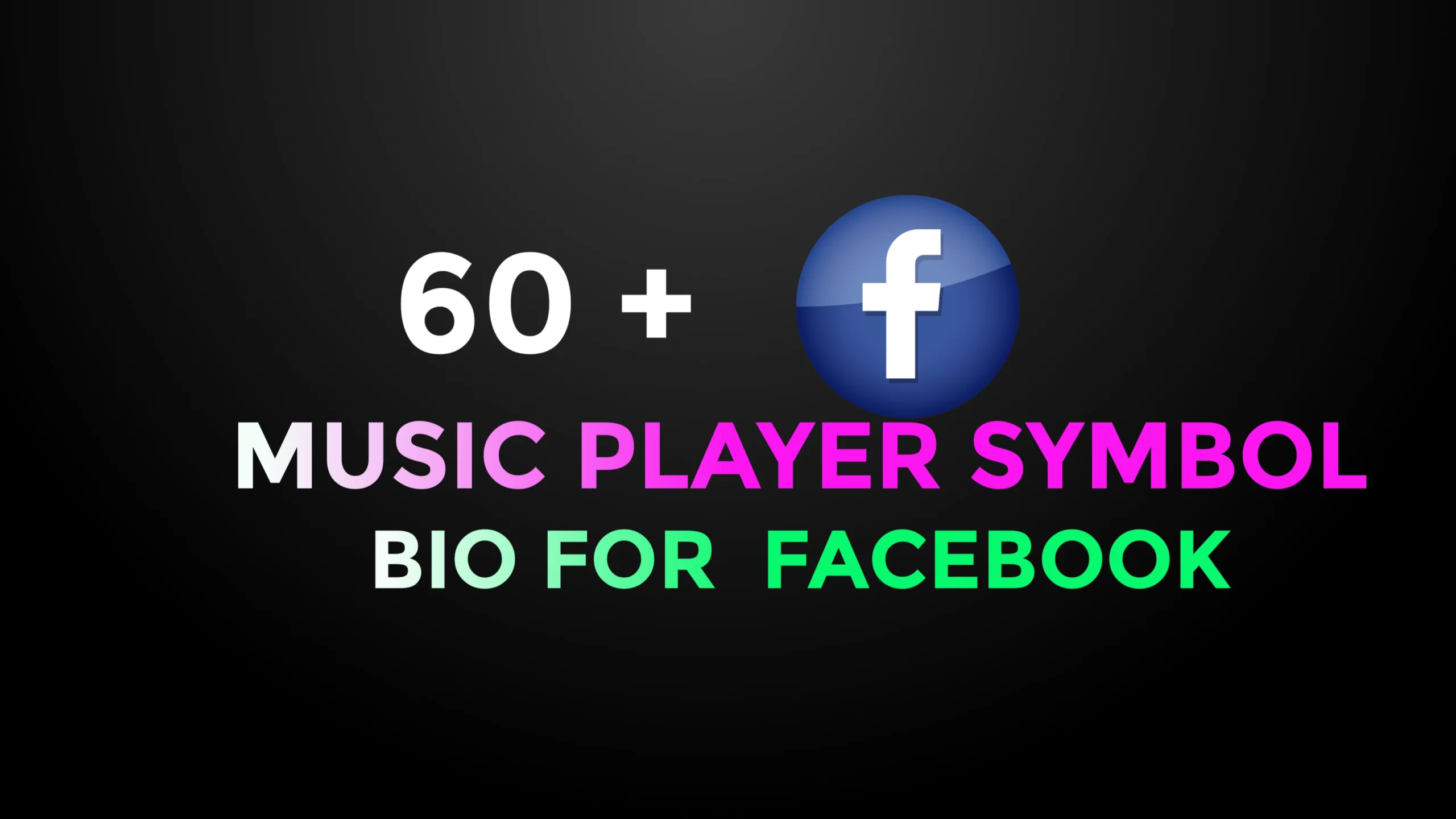 60+ Facebook Bio Music Player Symbol Copy And Paste