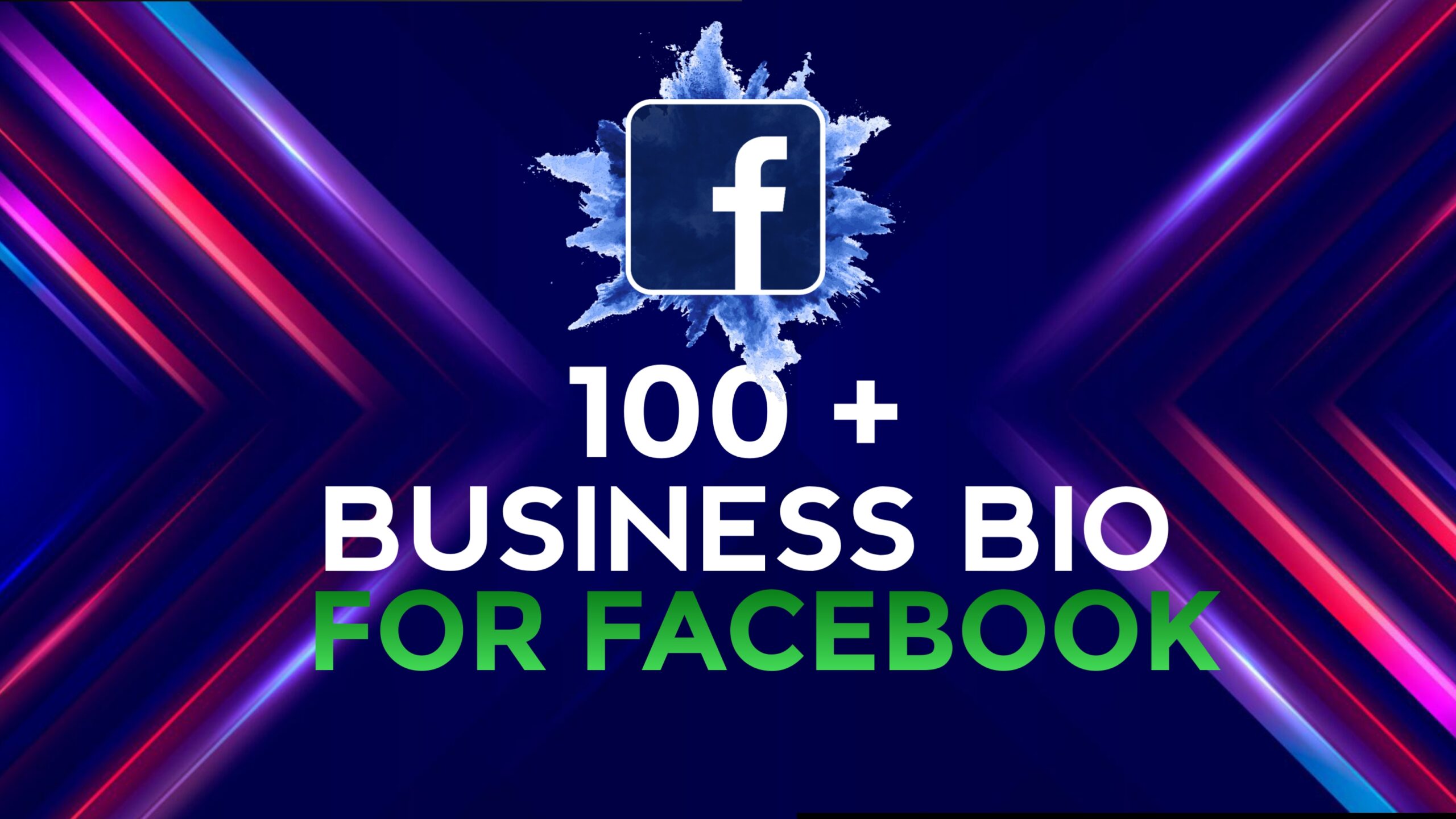 100 Attractive Facebook Bio For Business Page To Boost Followers