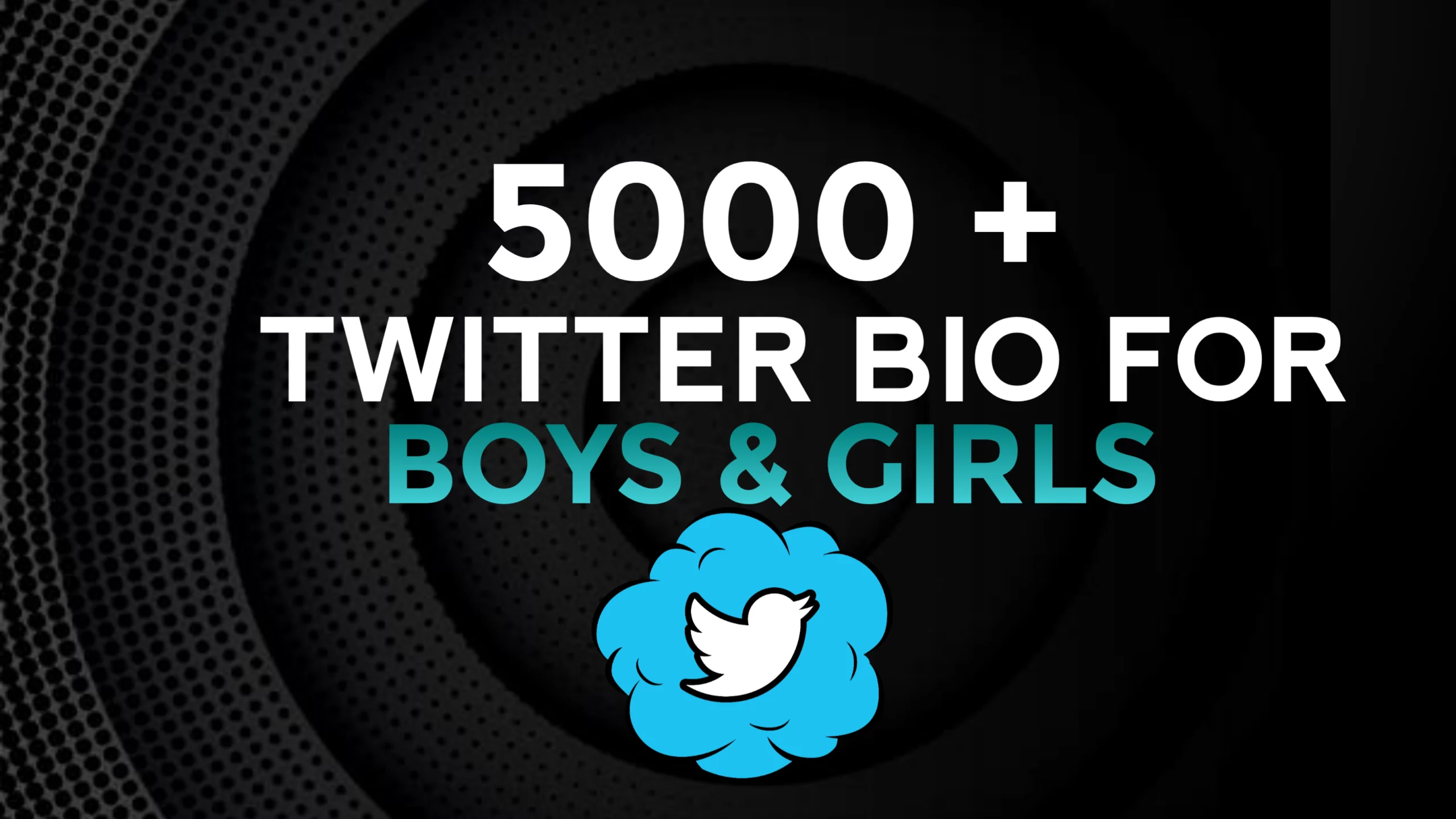 5000+ Best Twitter Bio For Boys And Girls 2023 - NewBioIdea