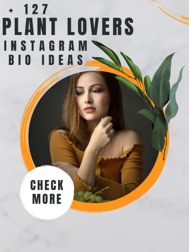 127+ Instagram Bio Ideas For Plant Lovers Copy