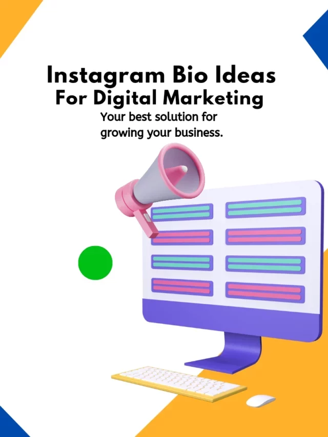 199+ Digital Marketing Bio Ideas To Growth Instagram Creators