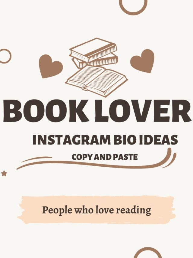 130+ Instagram Bio For Bookworms & Bio Ideas For Book Lovers 2023